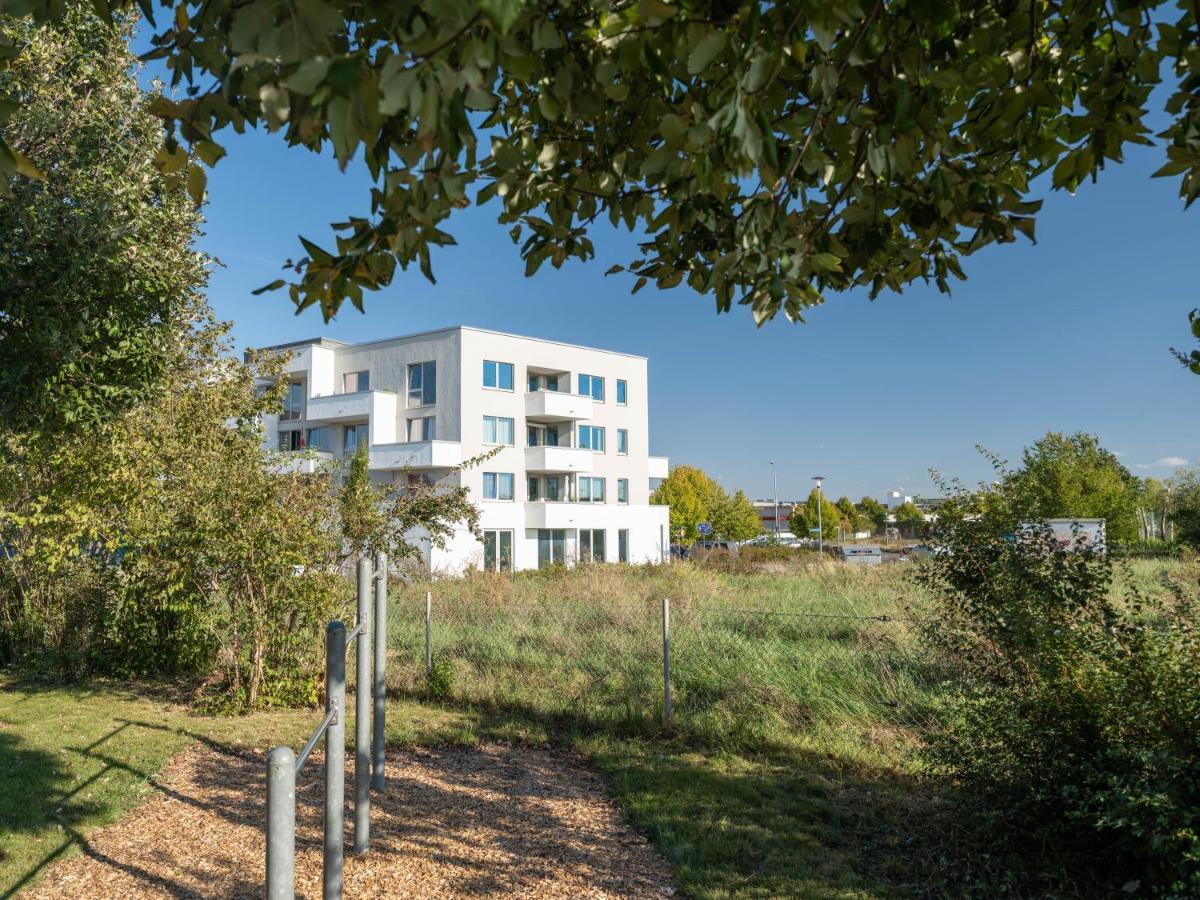 Bohnapartments - Nordkap-Suiten - Gratis Parkplatz - Moderner Neubau - Erdgeschoss - Fussbodenheizung 埃尔福特 外观 照片