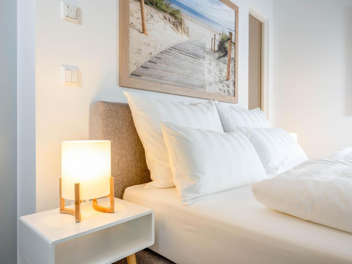 Bohnapartments - Nordkap-Suiten - Gratis Parkplatz - Moderner Neubau - Erdgeschoss - Fussbodenheizung 埃尔福特 外观 照片