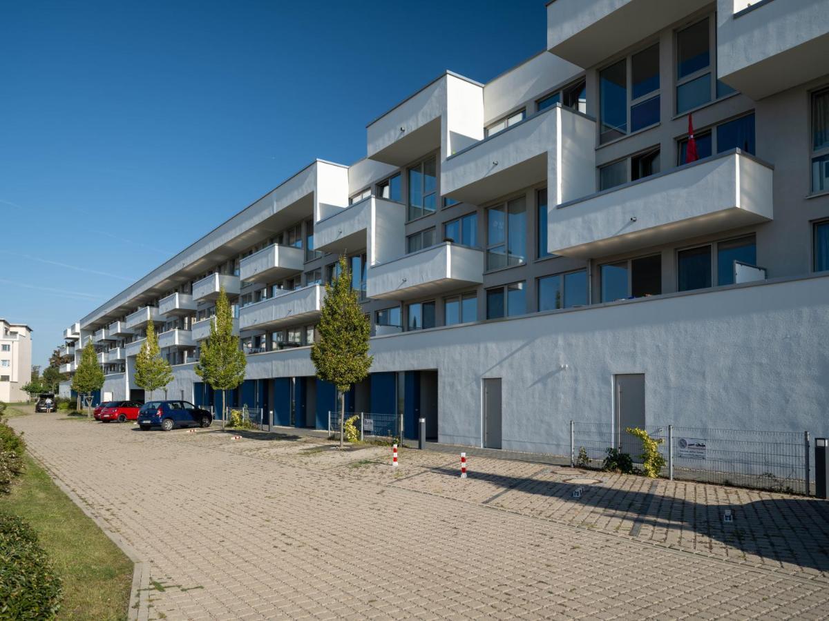 Bohnapartments - Nordkap-Suiten - Gratis Parkplatz - Moderner Neubau - Erdgeschoss - Fussbodenheizung 埃尔福特 外观 照片
