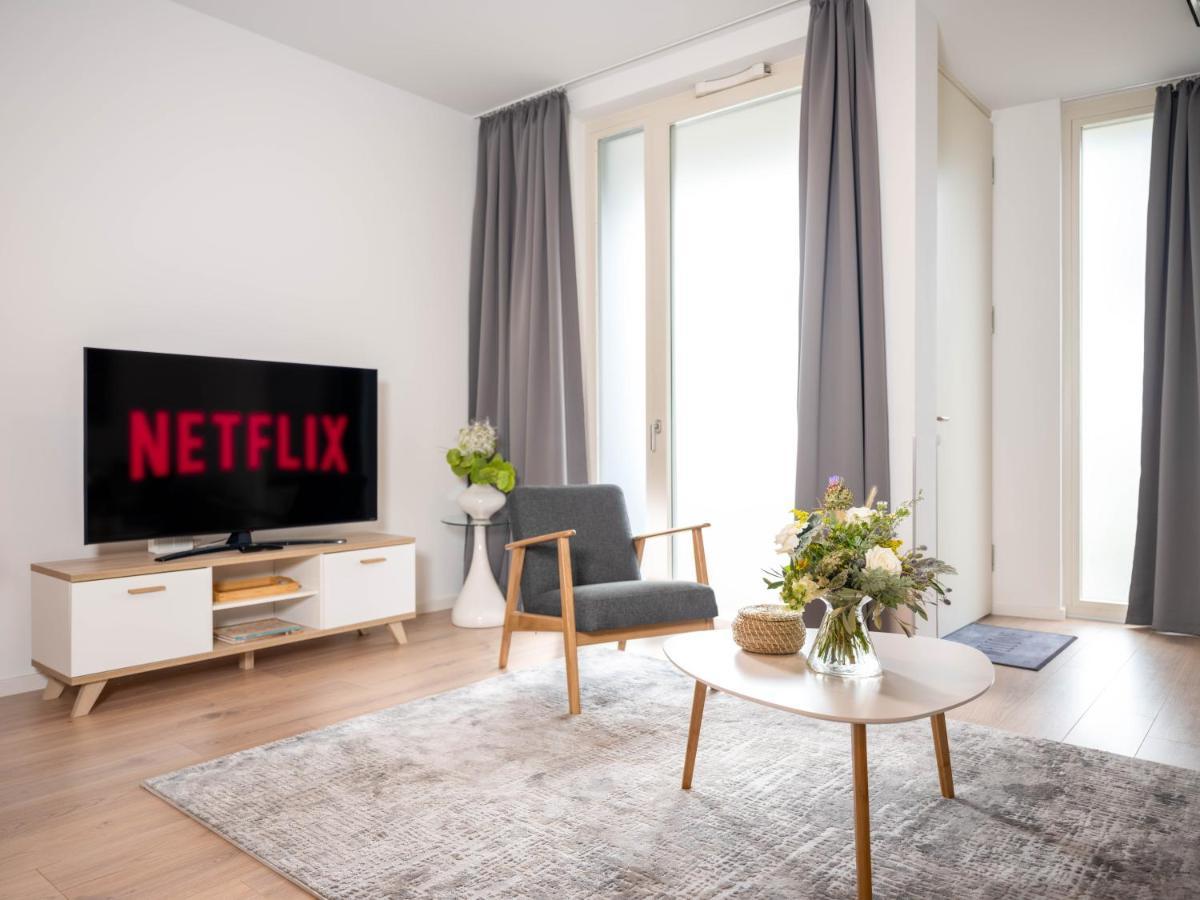 Bohnapartments - Nordkap-Suiten - Gratis Parkplatz - Moderner Neubau - Erdgeschoss - Fussbodenheizung 埃尔福特 外观 照片