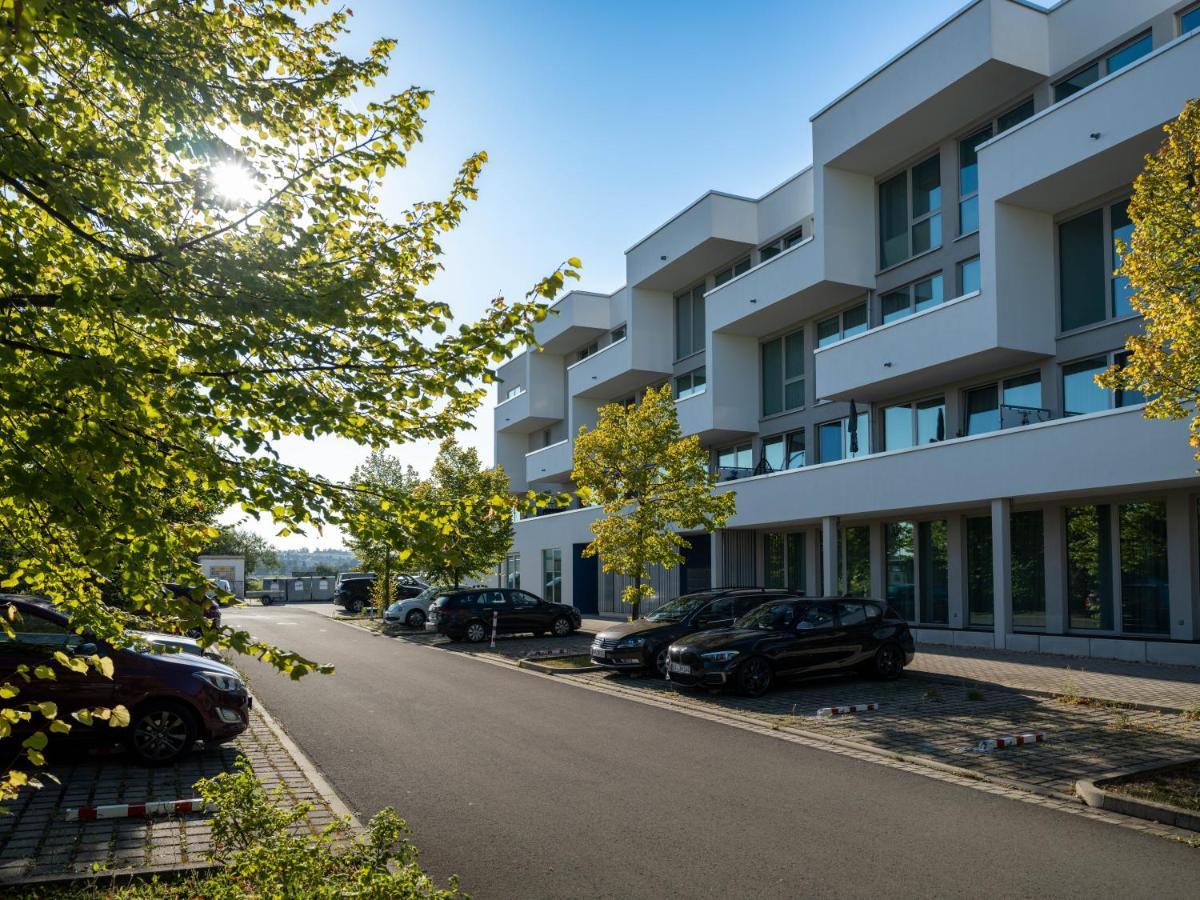 Bohnapartments - Nordkap-Suiten - Gratis Parkplatz - Moderner Neubau - Erdgeschoss - Fussbodenheizung 埃尔福特 外观 照片