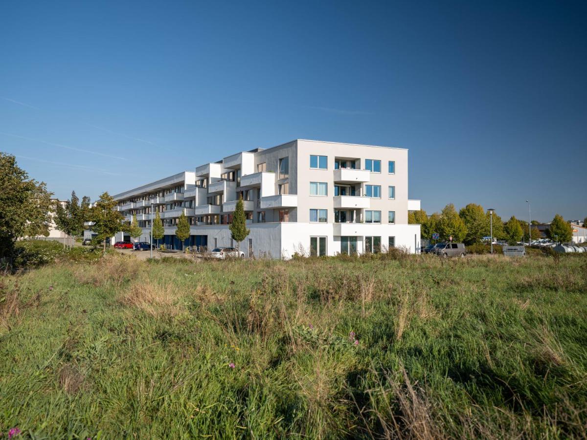 Bohnapartments - Nordkap-Suiten - Gratis Parkplatz - Moderner Neubau - Erdgeschoss - Fussbodenheizung 埃尔福特 外观 照片
