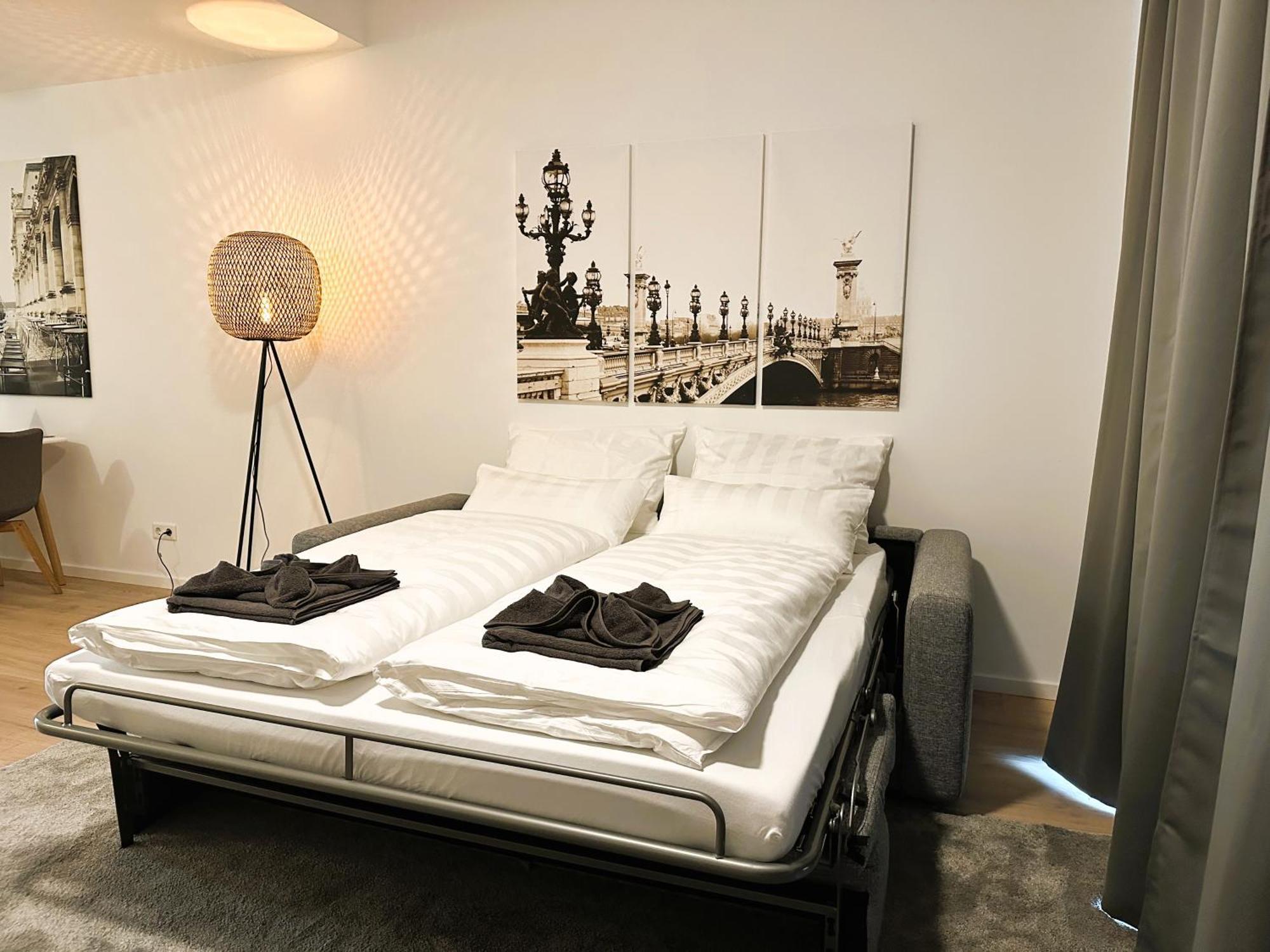 Bohnapartments - Nordkap-Suiten - Gratis Parkplatz - Moderner Neubau - Erdgeschoss - Fussbodenheizung 埃尔福特 外观 照片
