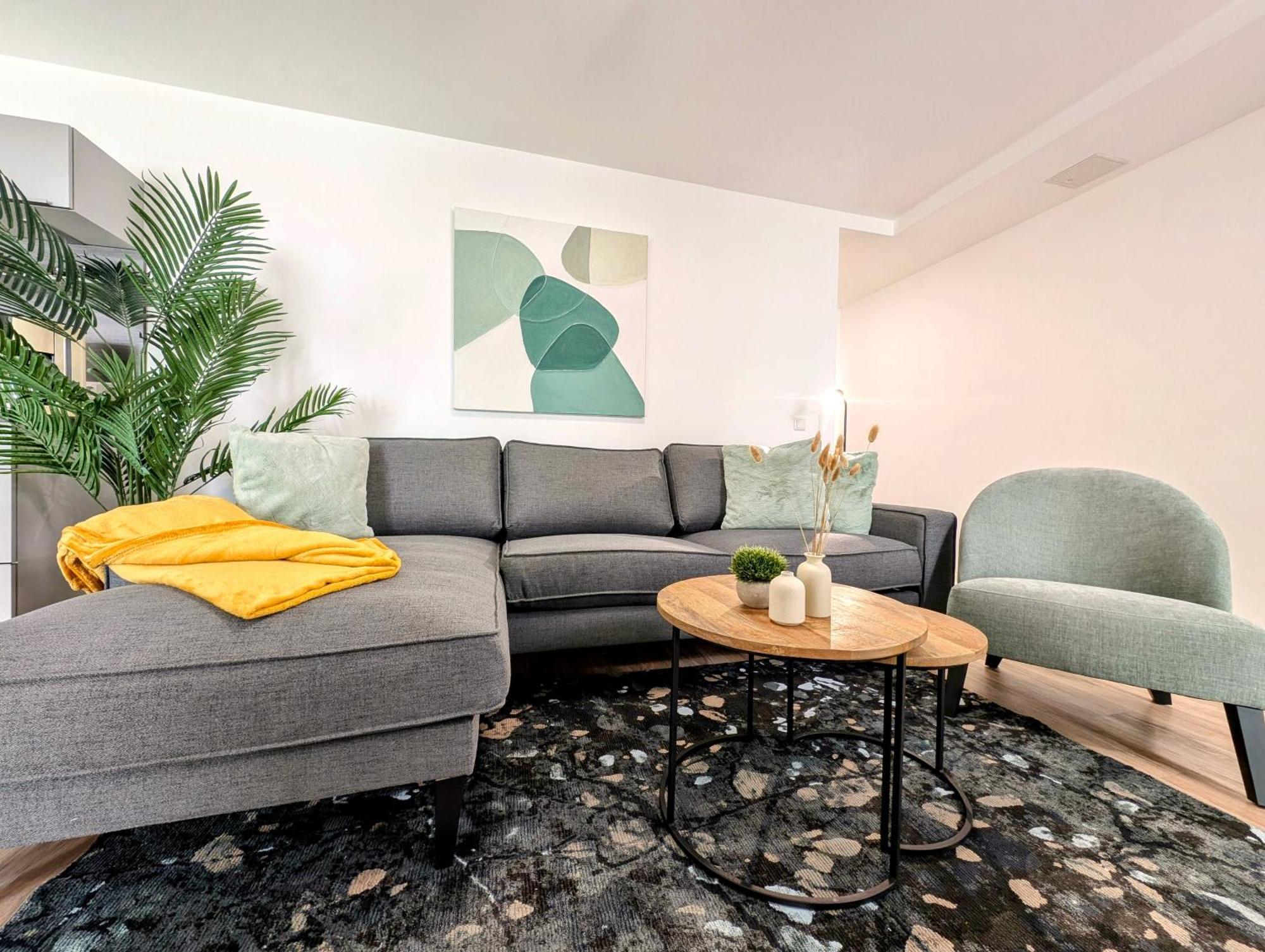 Bohnapartments - Nordkap-Suiten - Gratis Parkplatz - Moderner Neubau - Erdgeschoss - Fussbodenheizung 埃尔福特 外观 照片
