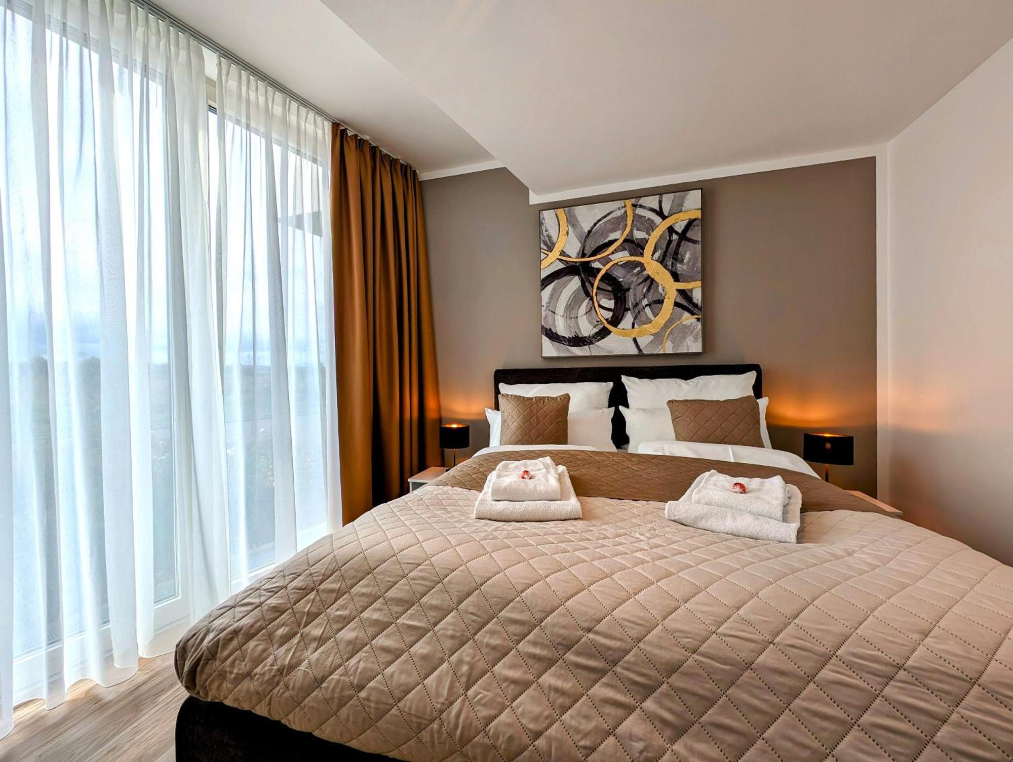 Bohnapartments - Nordkap-Suiten - Gratis Parkplatz - Moderner Neubau - Erdgeschoss - Fussbodenheizung 埃尔福特 外观 照片