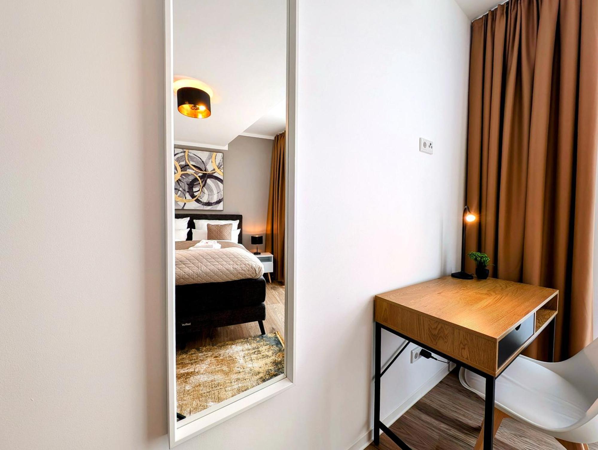 Bohnapartments - Nordkap-Suiten - Gratis Parkplatz - Moderner Neubau - Erdgeschoss - Fussbodenheizung 埃尔福特 外观 照片