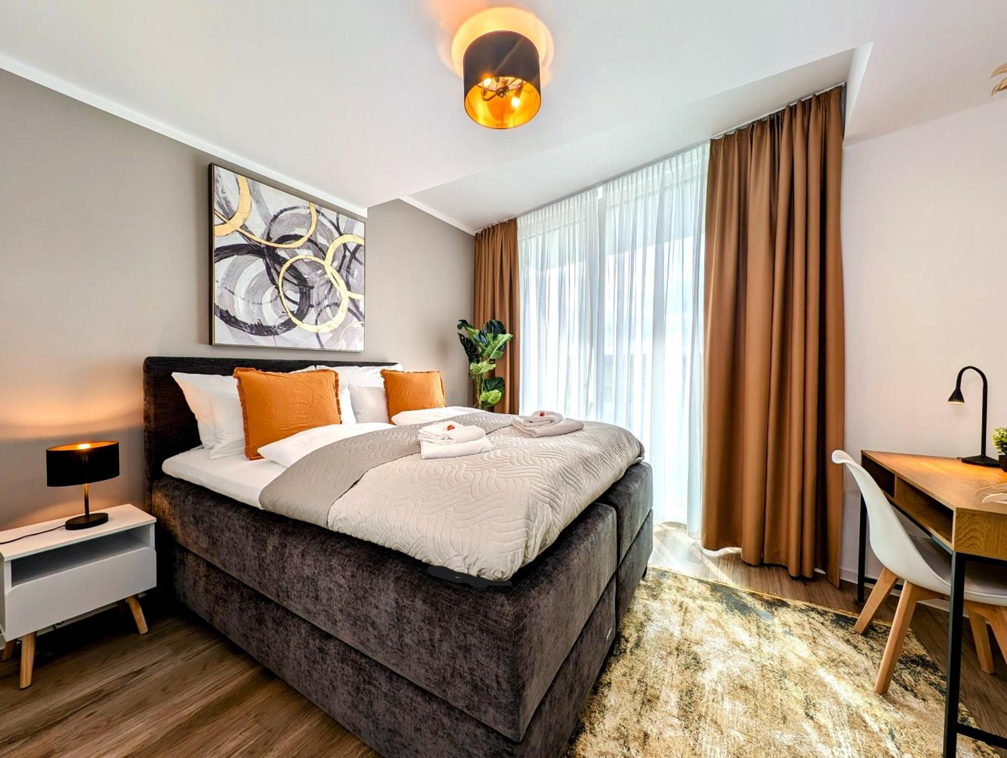 Bohnapartments - Nordkap-Suiten - Gratis Parkplatz - Moderner Neubau - Erdgeschoss - Fussbodenheizung 埃尔福特 外观 照片