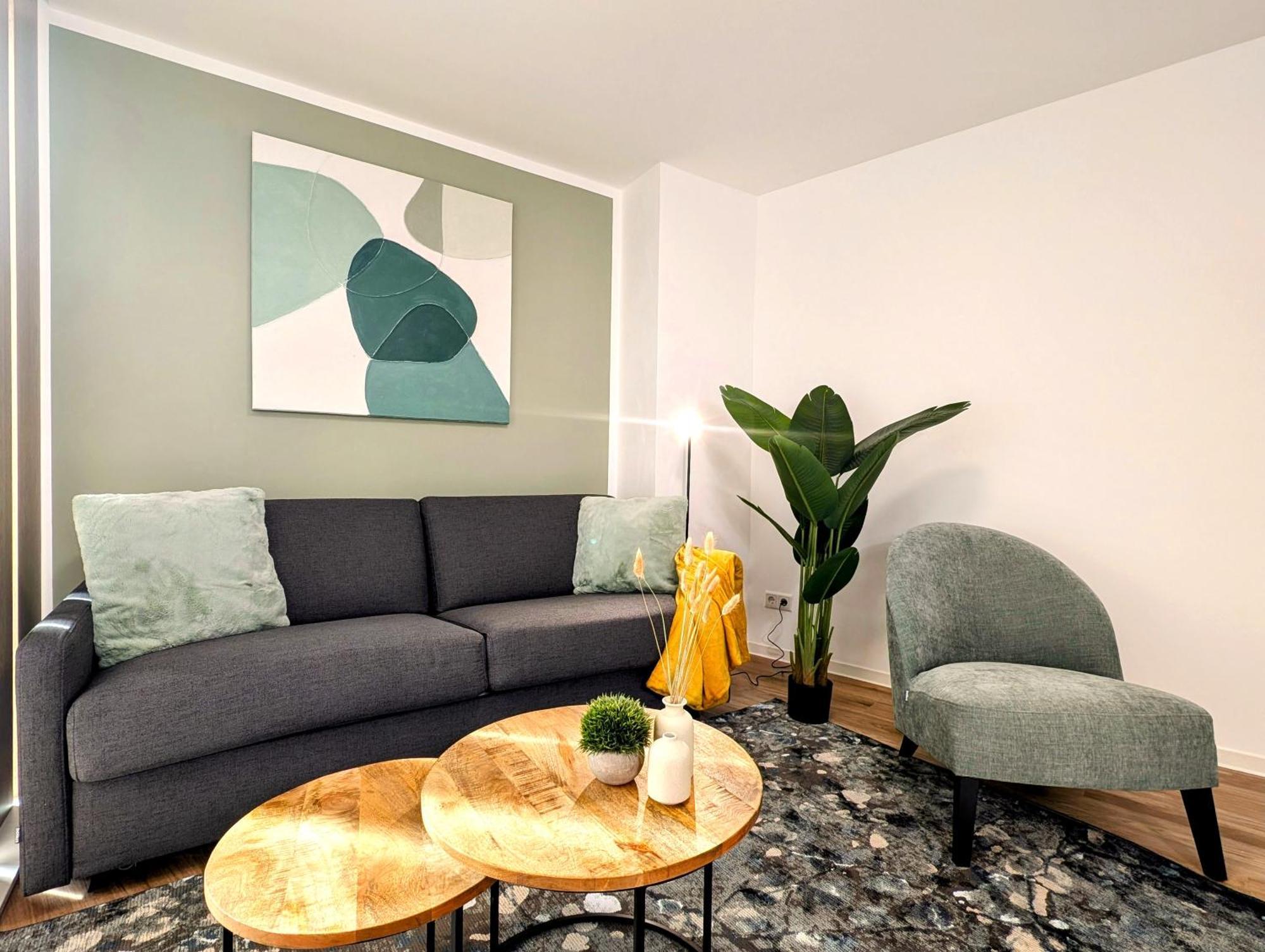 Bohnapartments - Nordkap-Suiten - Gratis Parkplatz - Moderner Neubau - Erdgeschoss - Fussbodenheizung 埃尔福特 外观 照片