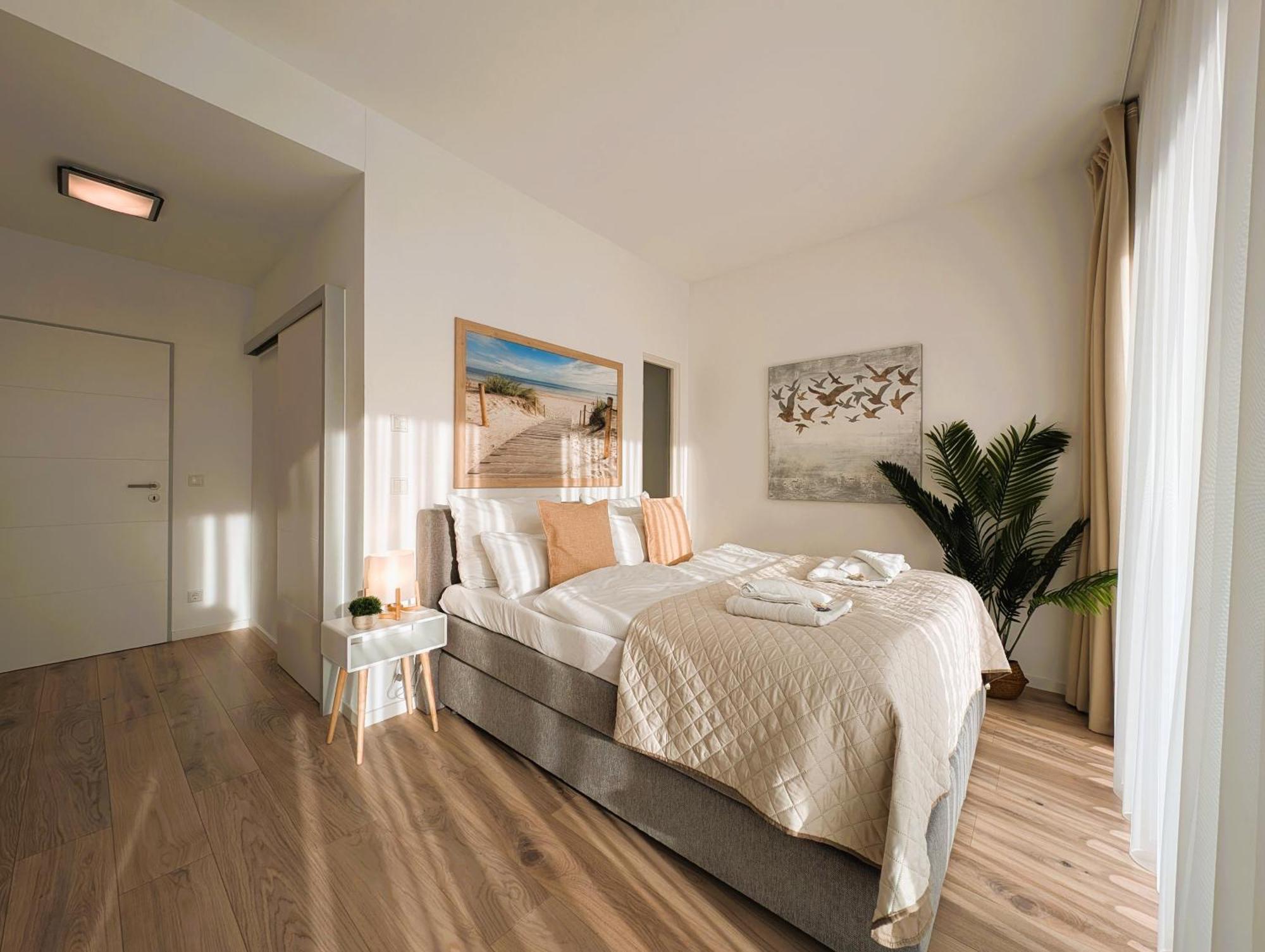 Bohnapartments - Nordkap-Suiten - Gratis Parkplatz - Moderner Neubau - Erdgeschoss - Fussbodenheizung 埃尔福特 外观 照片