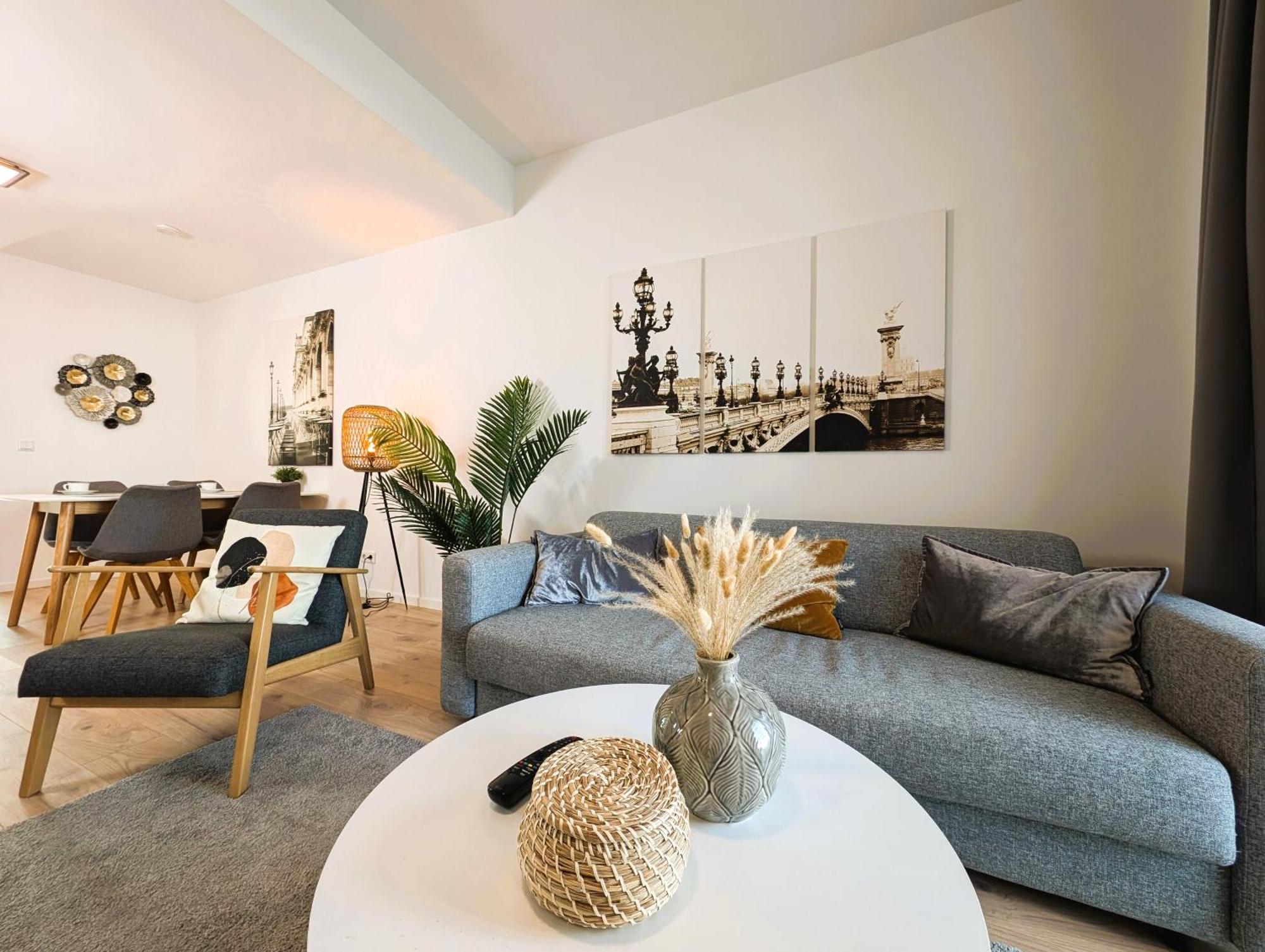Bohnapartments - Nordkap-Suiten - Gratis Parkplatz - Moderner Neubau - Erdgeschoss - Fussbodenheizung 埃尔福特 外观 照片