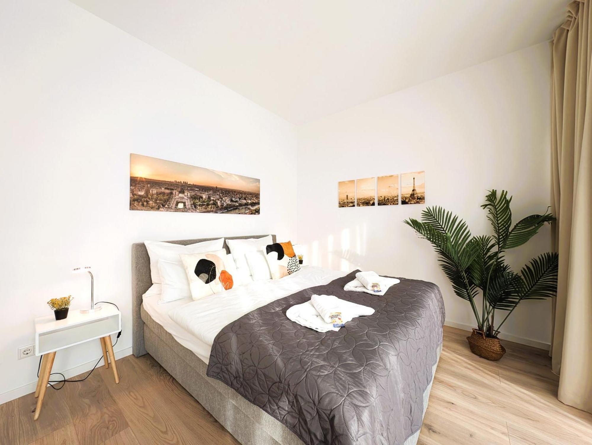 Bohnapartments - Nordkap-Suiten - Gratis Parkplatz - Moderner Neubau - Erdgeschoss - Fussbodenheizung 埃尔福特 外观 照片